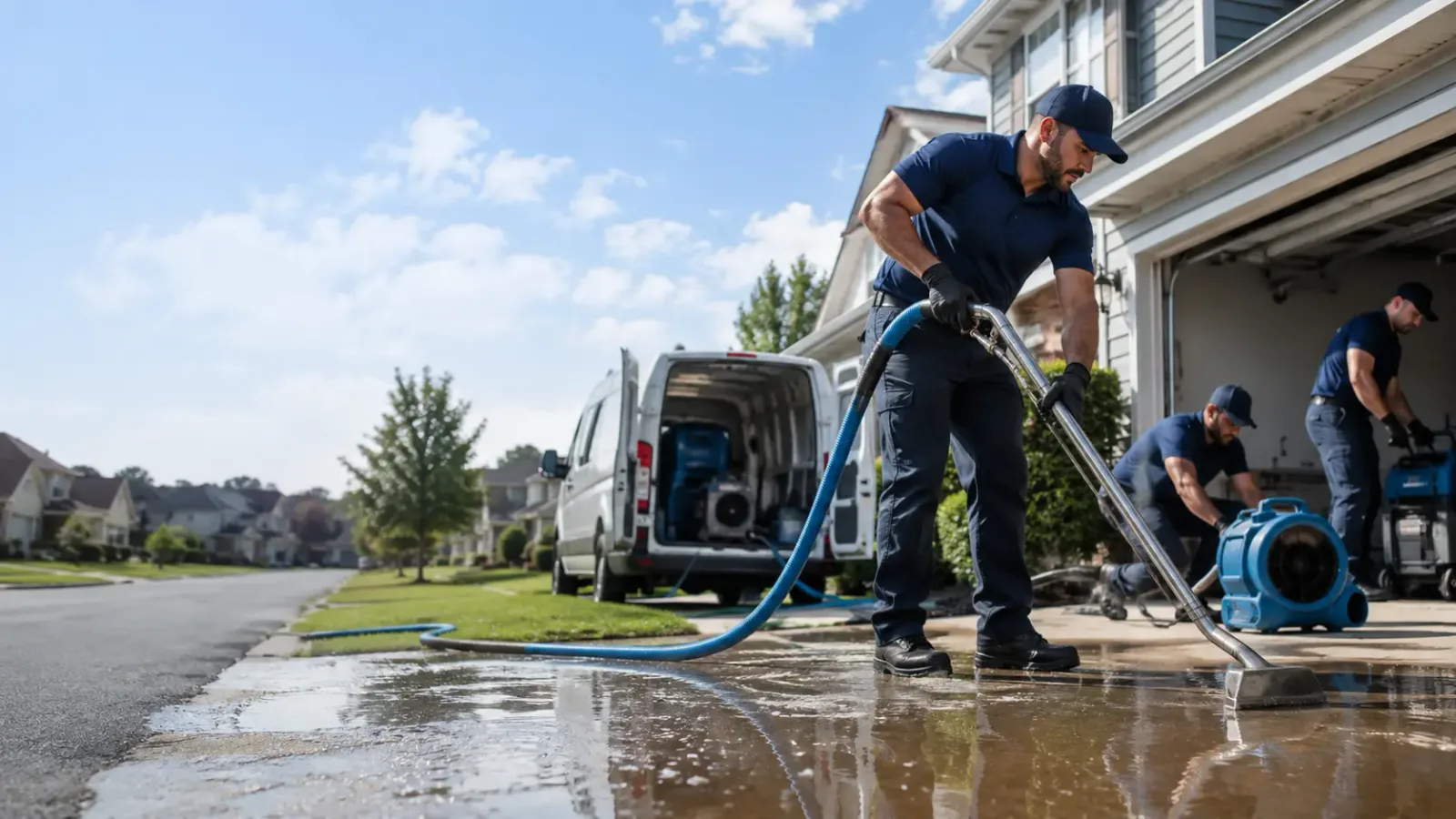 Flood Damage Restoration in Wolfforth, TX